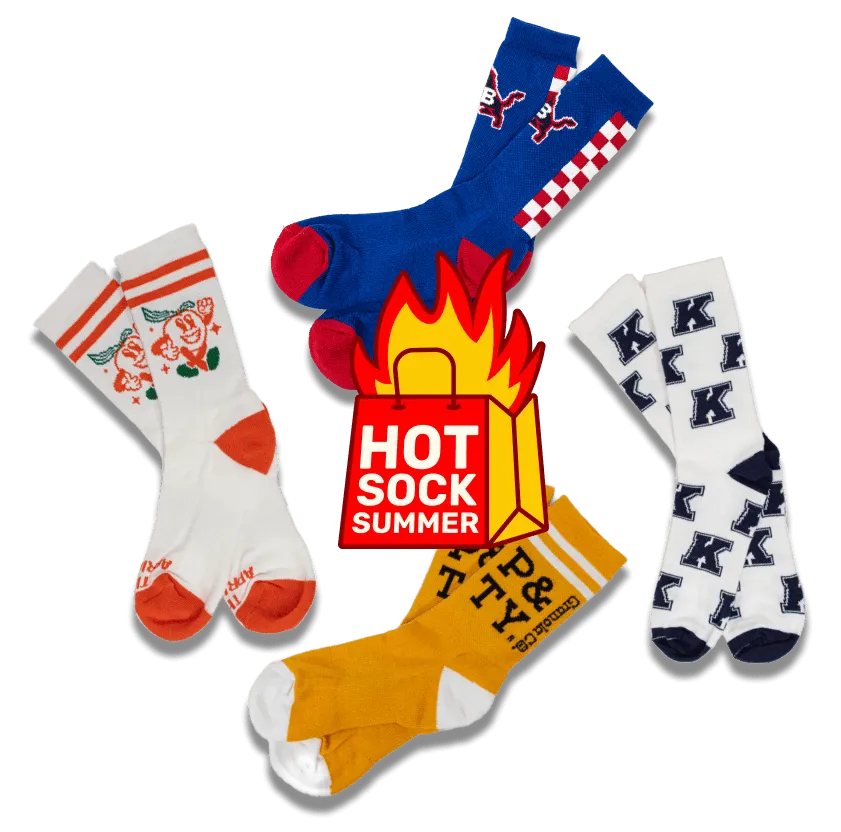 Custom Sock Shop | Custom Sock Shop HotSockSummer Hero Featured 3