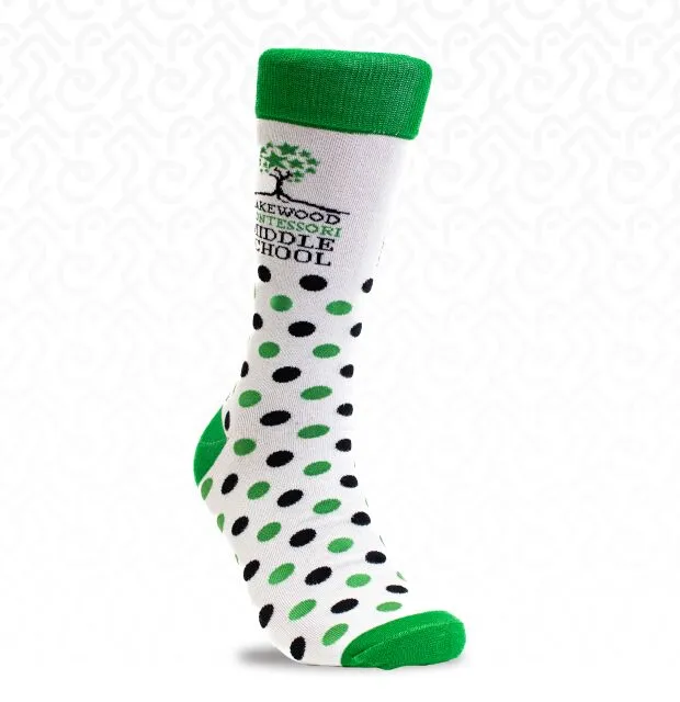 Custom Polka Dot Socks