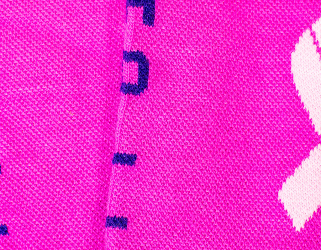 pink socks for breast cancer awareness