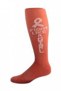pink socks fight like a girl