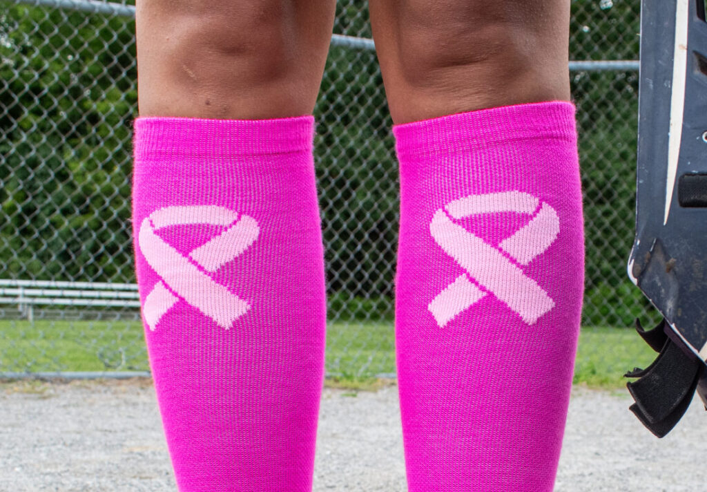 breast cancer awareness walk socks