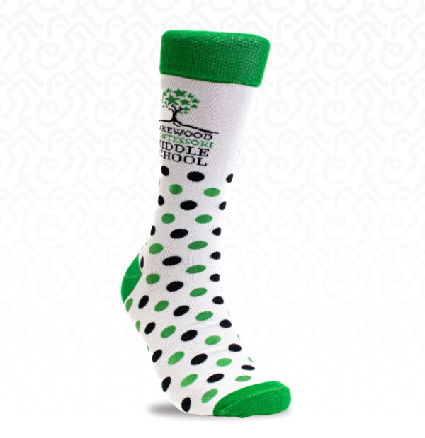 Custom Polka Dot Socks