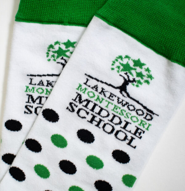 Custom Polka Dot Socks - Image 2