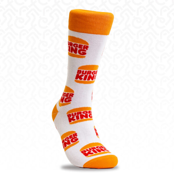 Custom Repeated Logo Socks - Image 2