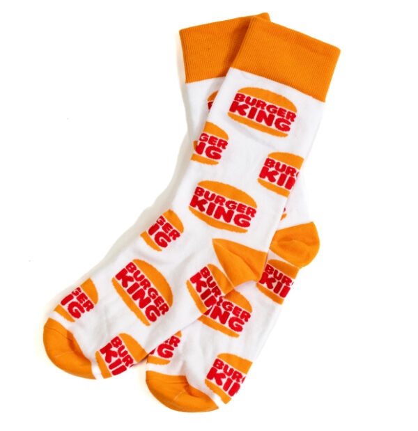 Custom Repeated Logo Socks - Image 4
