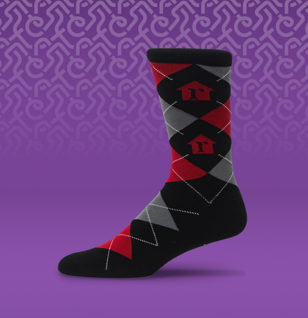 argyle dress socks