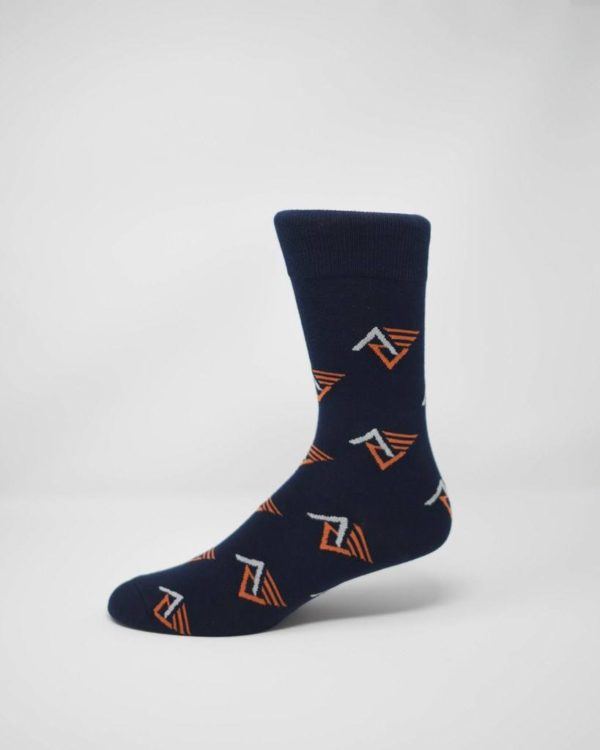 black custom promotional logo socks