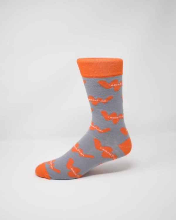 Repeated Logo Dress Socks | Custom Sock Shop