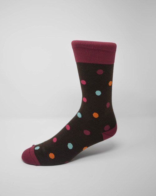 custom polka dot socks