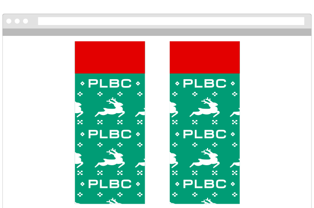 PLBC Holiday Sock design