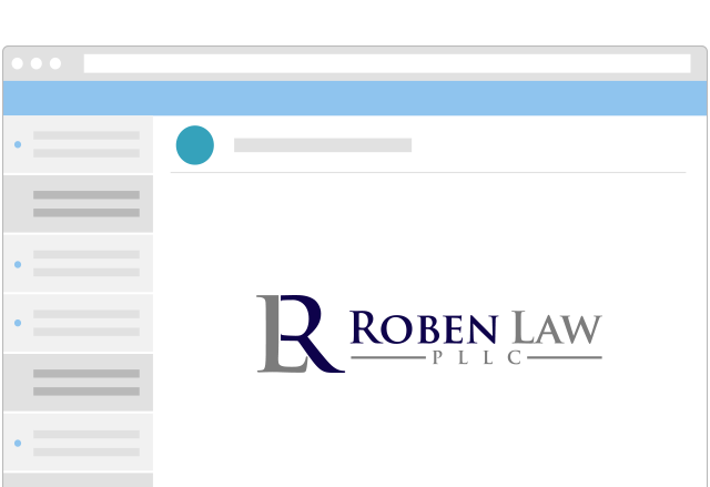 roben law firm logo