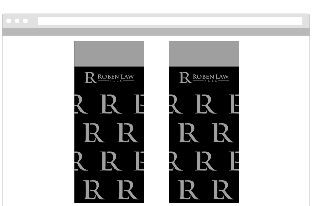 roben law firm socks custom design