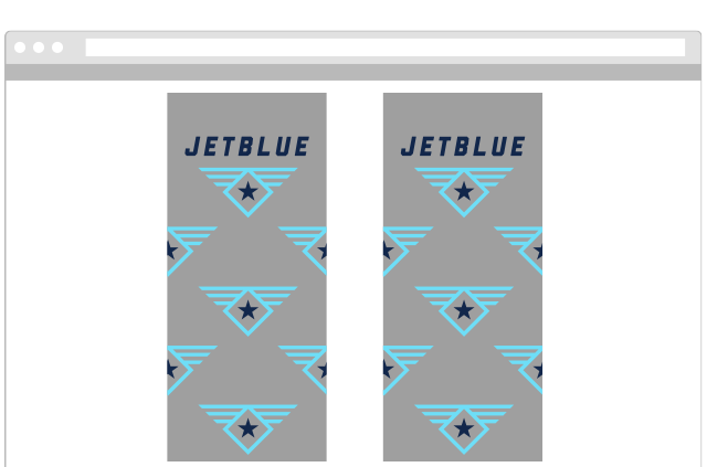 jetblue custom sock design