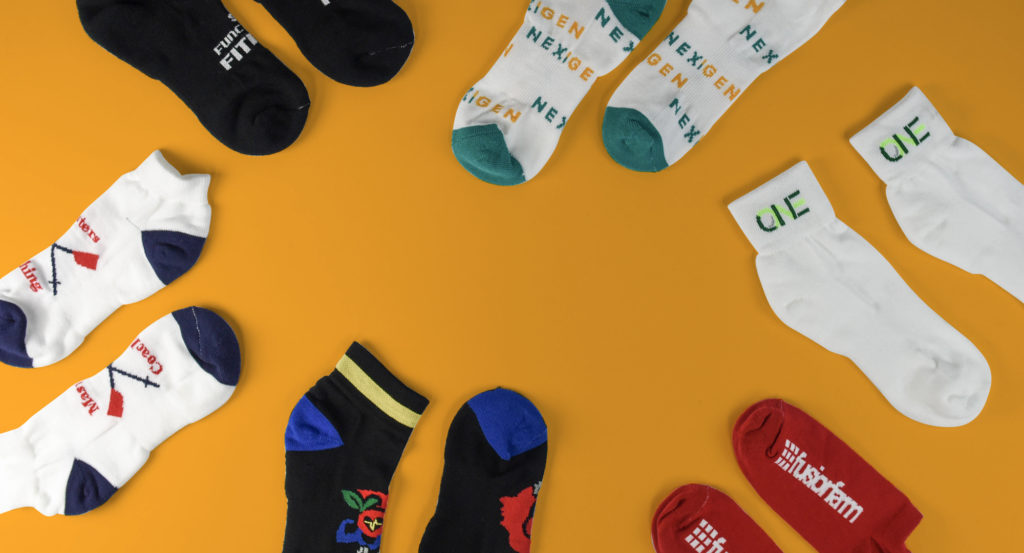 Variety of golf socks