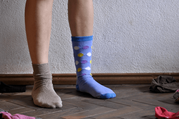 Mismatched socks sales