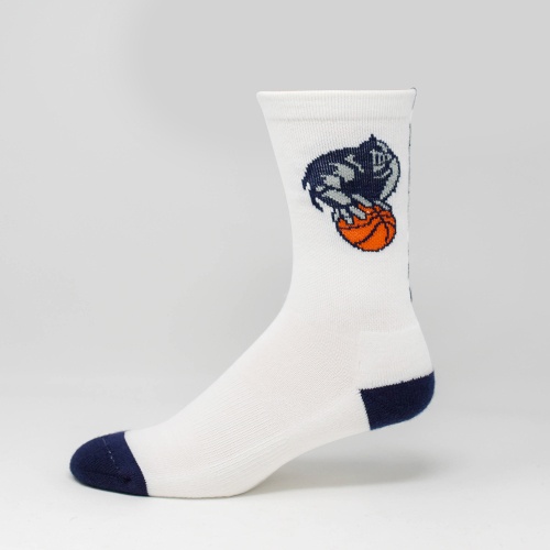 white basketball sock