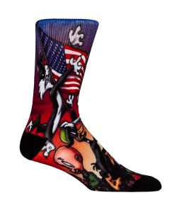 custom print sock example