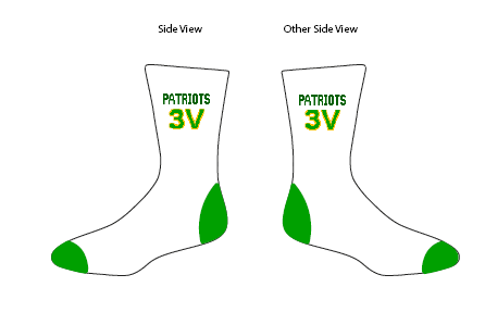 Fundraiser Sock Design