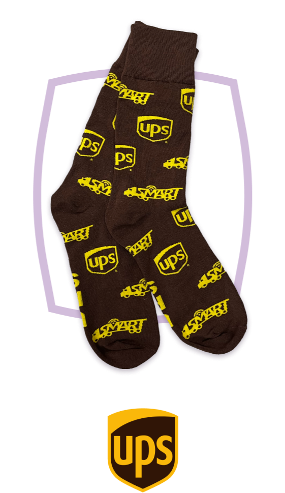Tradeshow Socks | Custom Sock Shop custom UPS socks