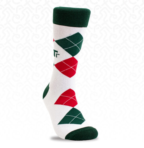 Custom Wedding Argyle Socks - Image 6