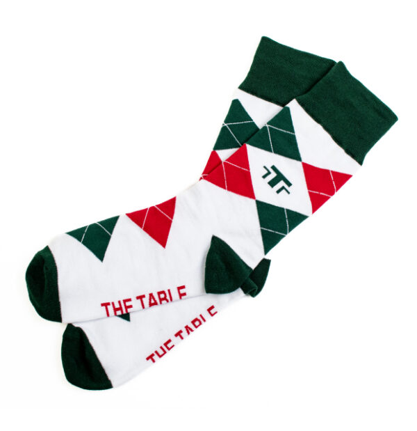 Custom Wedding Argyle Socks - Image 8