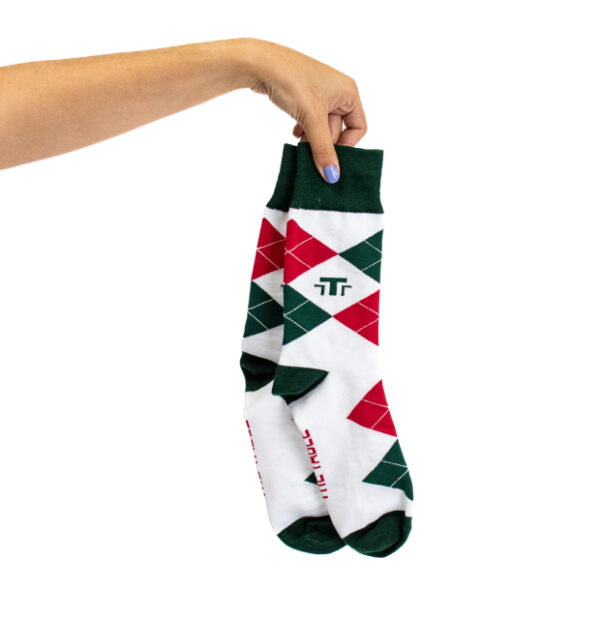 Custom Wedding Argyle Socks - Image 10