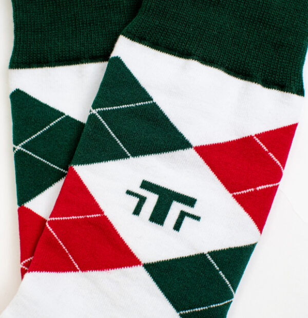 Custom Wedding Argyle Socks - Image 7