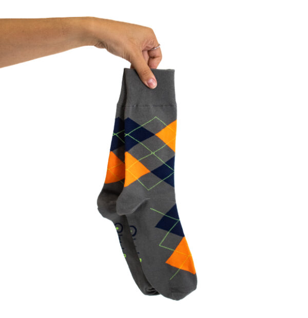 Custom Wedding Argyle Socks - Image 5