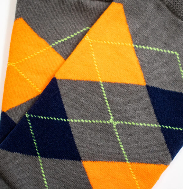 Custom Wedding Argyle Socks - Image 2