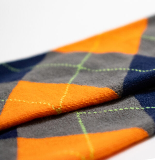 Custom Wedding Argyle Socks - Image 4