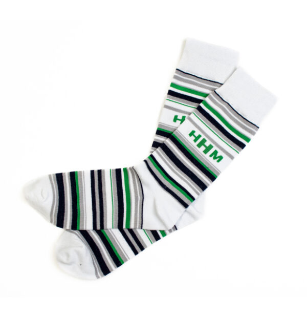 Custom Wedding Striped Socks - Image 3