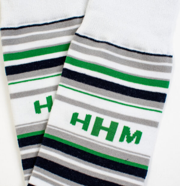 Custom Wedding Striped Socks - Image 2