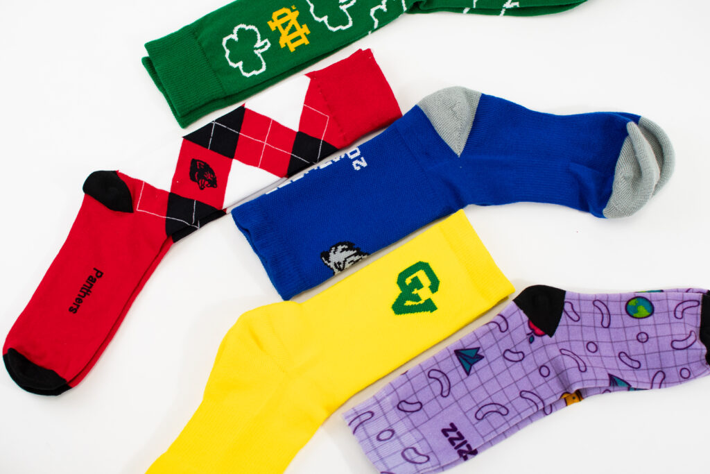 14 Best College Giveaways of 2024 | Custom Sock Shop designer socks