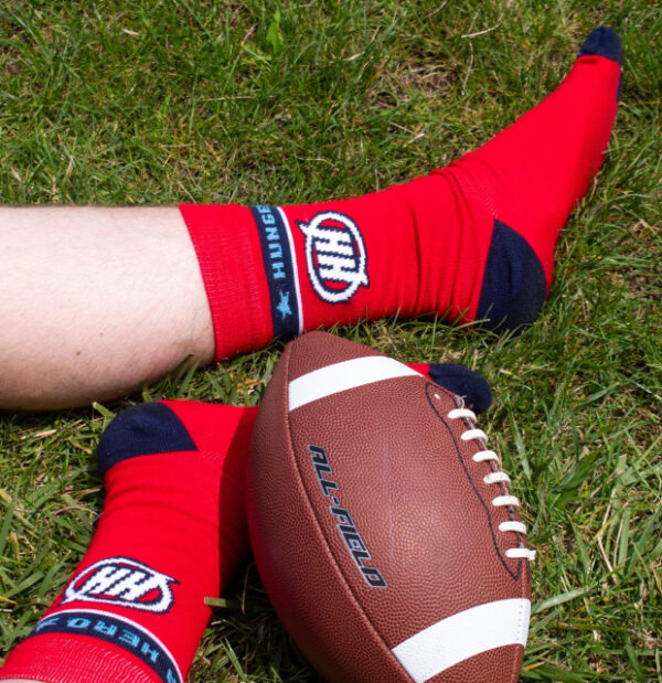 Custom Football Crew Socks
