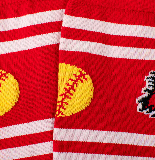 Custom Softball Knee-High Socks - Image 2