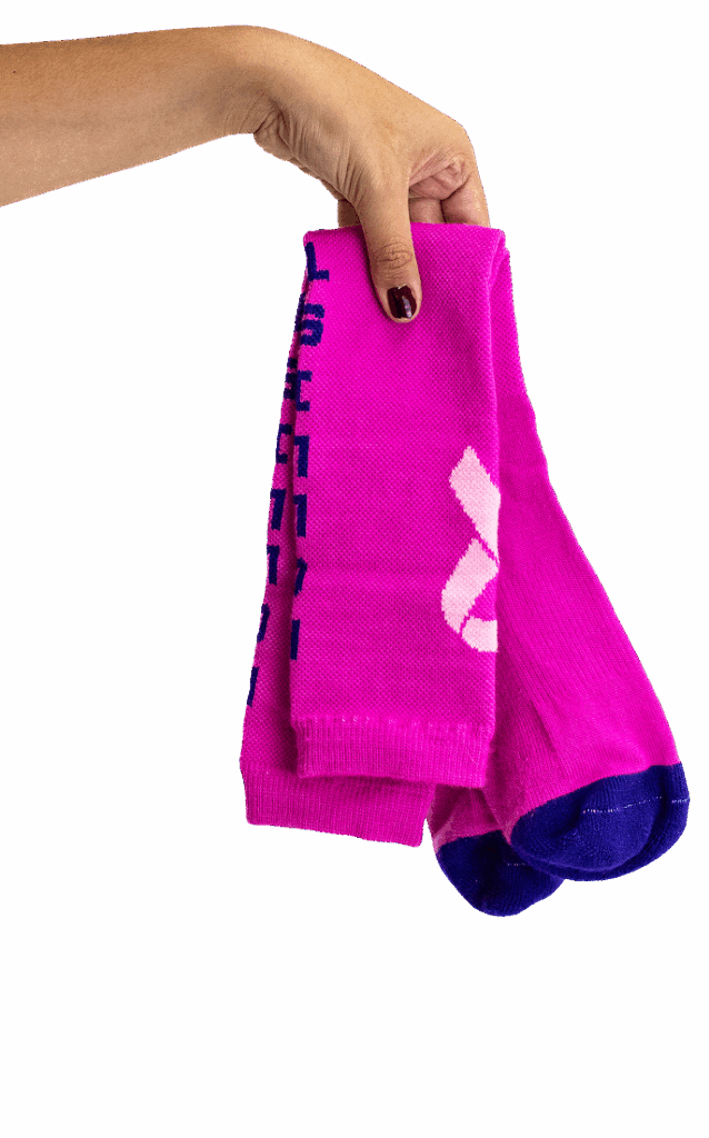 breast cancer awareness socks