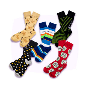 how to order custom dress socks in bulk